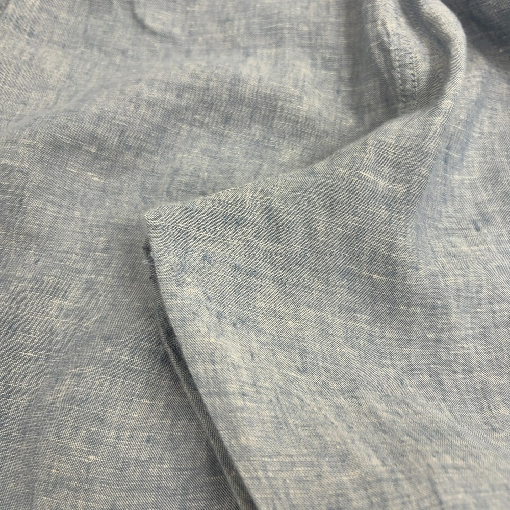 Athleta Cabo Linen Jogger Womens 18 Blue Linen Lightweight Drawstring Casual - Picture 5 of 6